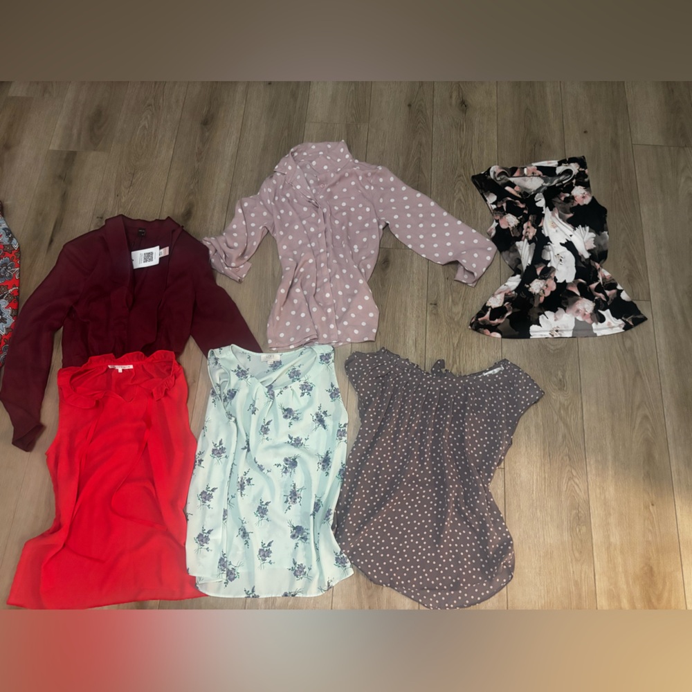LOFT Calvin Klein &  More Women's Blouses lot bundle dress shirts tops